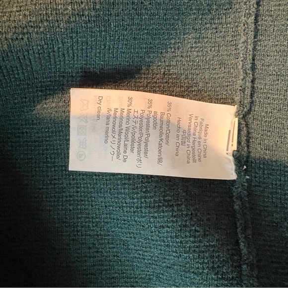 J. Crew Green Sophie Open-front Sweater-blazer S/M - Picture 8 of 8